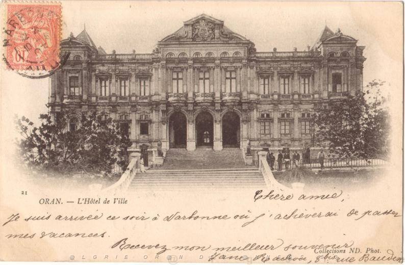 034  SERIE ORAN  HOTEL DE VILLE.JPG